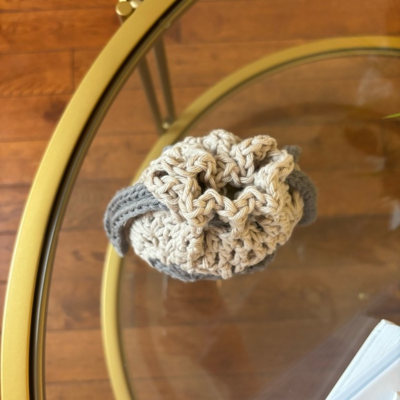 Handmade Crochet “Granny Square” Drawstring Bag (💸 Bundle Crochet to Save!) - Picture 7 of 8